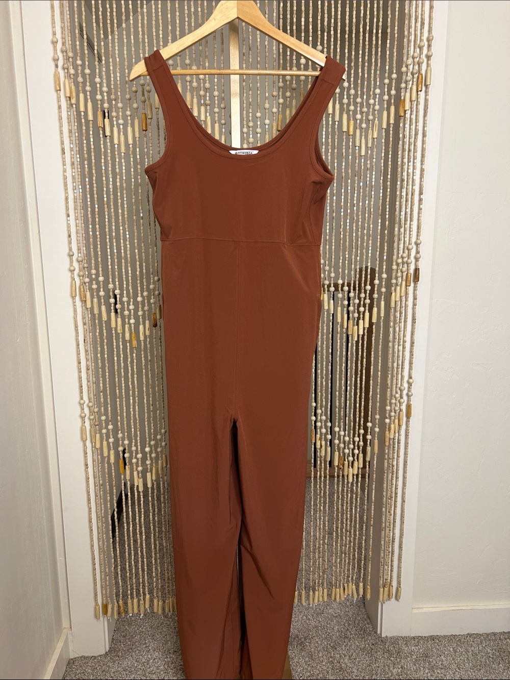 Athleta Rust/Burnt Orange Romper Size Small